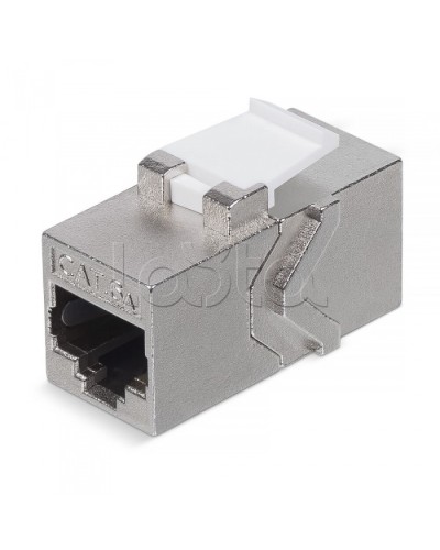 Адаптер проходной RJ45-RJ45 Cabeus CA-8p8c-C6a-SH в Хасавюрте Проходные адаптеры Pintop.ru