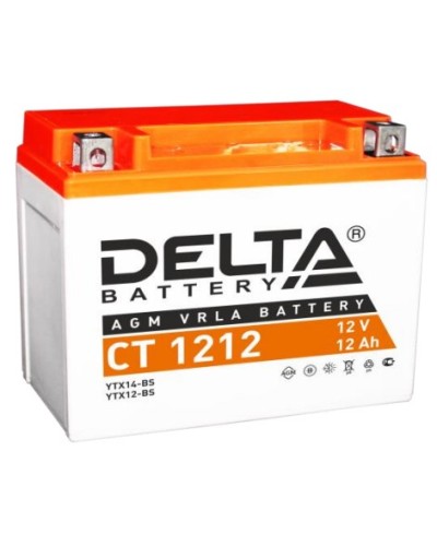 Аккумулятор АКБ 12 - 12 Delta CT 1212* в Хасавюрте Электротехническое оборудование Pintop.ru