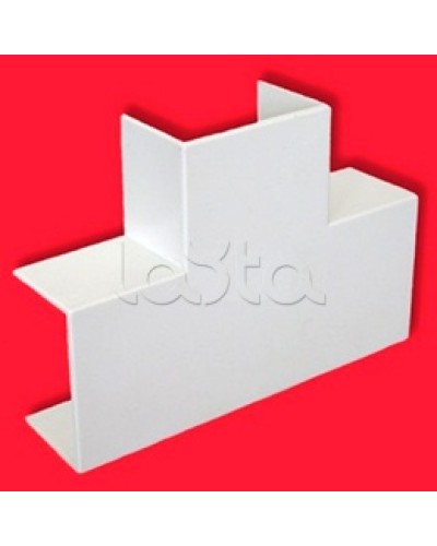 Угол Т-образный Экопласт 72406-E110 в Хасавюрте Аксессуары для кабель-канала Pintop.ru