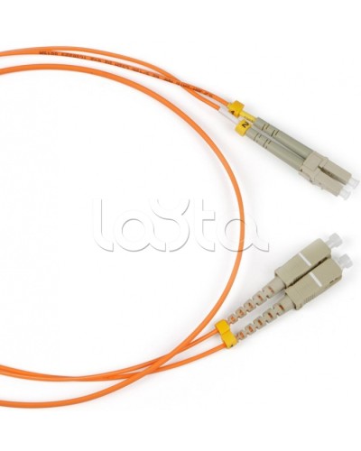 Патч-корд оптический LANMASTER LAN-LC-SC/OM2-3.0 в Хасавюрте Патч-корды и пигтейлы Pintop.ru