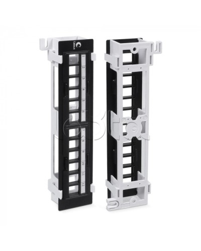 Патч-панель настенная 12 портов без модулей Cabeus (PLB-12-WL) в Хасавюрте Патч панель Pintop.ru