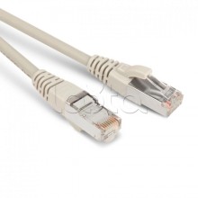 Патч-корд RJ45-RJ45, 4 пары, STP, кат.5е, LSZH (0.5м) Hyperline PC-LPM-STP-RJ45-RJ45-C5e-0.5M-LSZH-GY