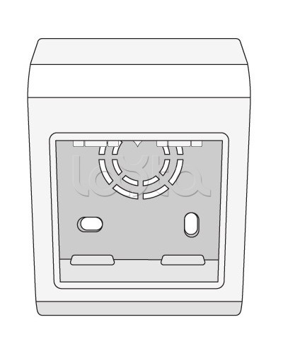 Коробка монтажная под 2 модуля BRAVA DKC 10034 в Хасавюрте Распределительные коробки Pintop.ru
