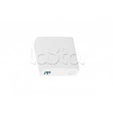 Оптическая розетка (кросс), укомплектованная на 2 порта LC/UPC, SM 9/125 OS2, полный комплект NMF-WO02LCUS2-CS-WT