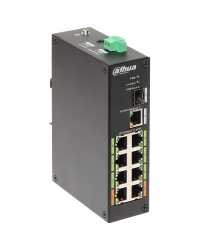 РоЕ-коммутатор 10-портовый Dahua DH-LR2110-8ET-120 в Хасавюрте Коммутаторы Pintop.ru