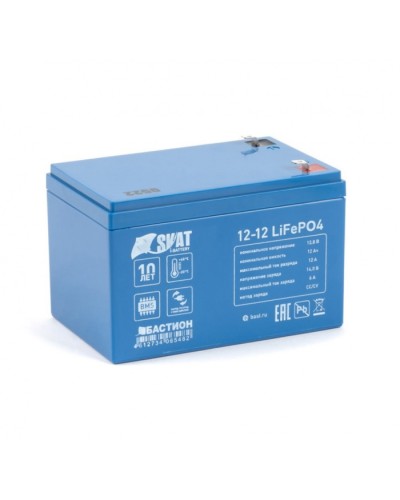 АКБ Бастион Skat i-Battery 12-12 LiFePo4 в Хасавюрте Электротехническое оборудование Pintop.ru