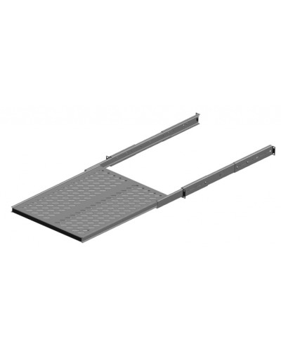 Полка выдвижная (600 мм) TLK TLK-SHFC-600R-BK в Хасавюрте Полки для шкафов и стоек Pintop.ru