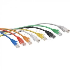 Патч-корд U/UTP, кат. 6, 2xRJ45/8p8c, неэкран, белый, LSZH, 2м Cabeus PC-UTP-RJ45-Cat.6-2m-WH-LSZH