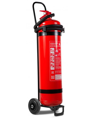 Огнетушитель порошковый ПОЖТЕХНИКА ОП-12(з)МИГ (6А, 233В, С, Е) передвижной в Хасавюрте Огнетушители Pintop.ru
