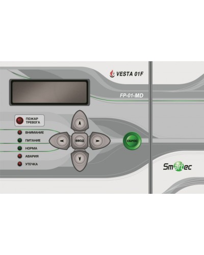 Центральный блок с ЖК дисплеем и клавиатурой Smartec FP-01-MD в Хасавюрте Адресная система охранно-пожарной радиоканальной сигнализации Smartec Pintop.ru
