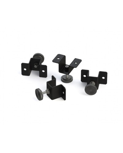 Опора регулируемая TLK TLK-WT4-M6-BK в Хасавюрте Аксессуары для стоек и шкафов Pintop.ru