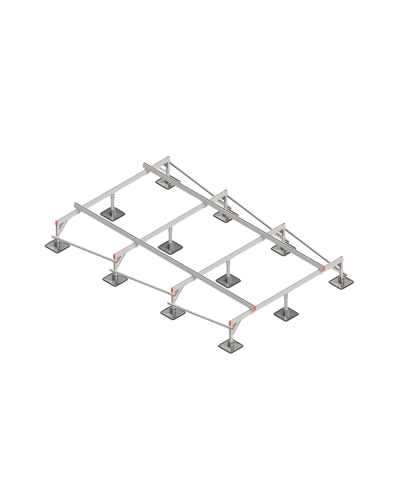 Опорная конструкция для установки оборудования TECHNORAPTOR STEELFOOT 2500х4000 HD КМ-профиль (KM-TR-STF-SSEI-2500-4000 HD) в Хасавюрте Системы видеонаблюдения Pintop.ru