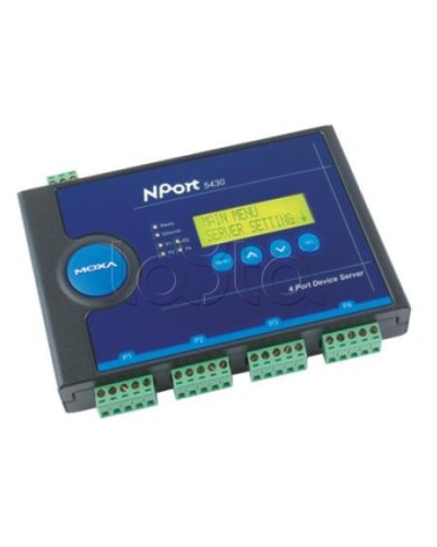 Сервер 4-портовый RS-422/485 в Ethernet Moxa NPort 5430I в Хасавюрте Дополнительное оборудование для ОПС Pintop.ru
