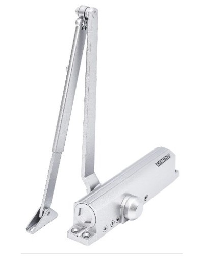 Доводчик NOTEDO DC-030-130 EN2-5 DA+BC (серебро) в Хасавюрте Доводчики Pintop.ru