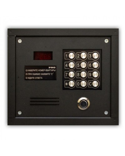 Цифровой домофон Олевс PRO-TM черный в Хасавюрте Домофония Pintop.ru