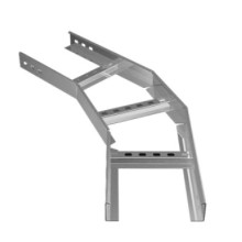 Угол горизонтальный 45° 300х80 (1,2) для лестничного лотка ПожТехКабель (650-314)