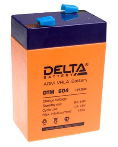 Аккумулятор свинцово-кислотный Delta DTM 6045 в Хасавюрте Электротехническое оборудование Pintop.ru