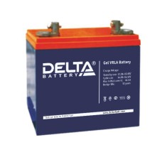 Аккумулятор свинцово-кислотный Delta GX 12-55