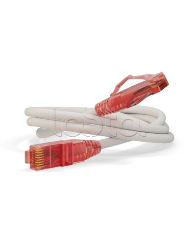 Патч-корд U/UTP Hyperline PC-LPM-UTP-RJ45-RJ45-C5e-0.15M-LSZH-WH в Хасавюрте Патчкорды (медные) Pintop.ru
