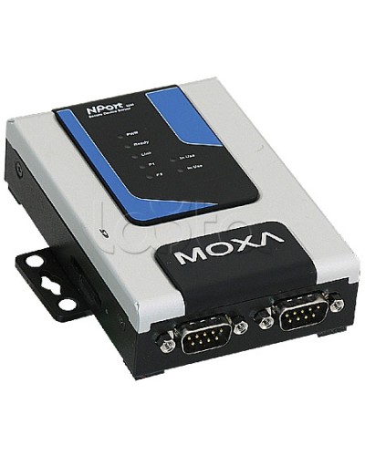 Сервер 2-портовый RS-232/422/485 в Ethernet Moxa NPort 6250-T в Хасавюрте Дополнительное оборудование для ОПС Pintop.ru