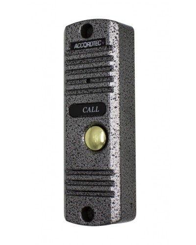 Видеопанель 4-х проводная цветная накладная вандалоустойчивая AccordTec AT-VD305N SL в Хасавюрте Вызывные видеопанели малоабонентные Pintop.ru