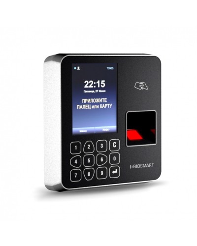Терминал биометрический BioSmart WTC 2 MFR (Emarine, Mifare, NFC) в Хасавюрте Контроллеры Pintop.ru