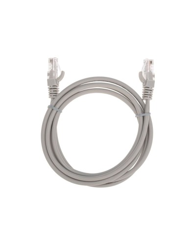 Патч-корд U/UTP CAT 5e, RJ45-RJ45, 26AWG, LSZH, серый, 1,5м REXANT 02-0100-105 в Хасавюрте Патчкорды (медные) Pintop.ru