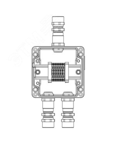 TBE-A-12-(6xCBC.2)-2xKA2MHK(A)-1xKA2MHK(C)1Ex e IIC Т5 Gb / Ex tb IIIC T95°C Db IP66 DKC (1201.121.22.121B) в Хасавюрте Комутационные взрывозащищенные коробки Pintop.ru