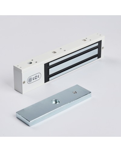 R-Lock RL-EM280-L0W - Электромагнитный замкок, 280кг, DC12/24B, цвет белый, RAL9016(белый) в Хасавюрте Электромагнитные замки Pintop.ru