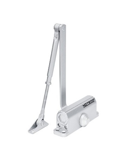 Доводчик NOTEDO DC-060 EN3, с рычажной тягой, (черный) в Хасавюрте Доводчики Pintop.ru