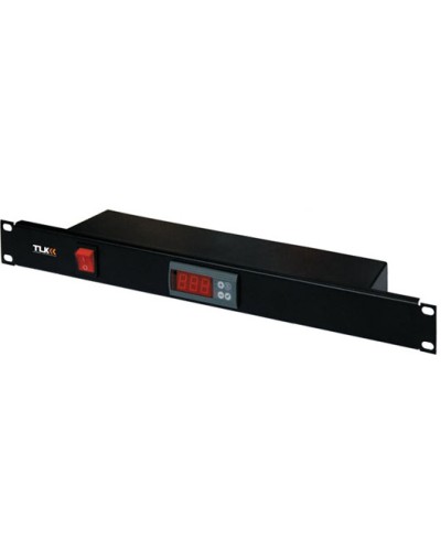 Панель для шкафа, с терморегулятором и датчиком TLK TLK-TERM-BK в Хасавюрте Вентиляторные модули Pintop.ru