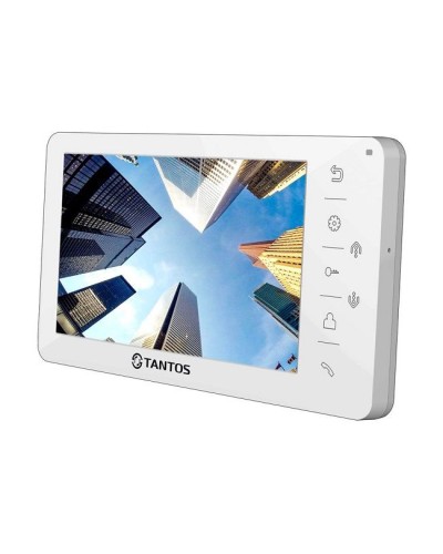 Монитор видеодомофона, цветной, TFT LCD 7 Tantos Amelie (White) Vizit в Хасавюрте Абонентские видеоустройства Pintop.ru