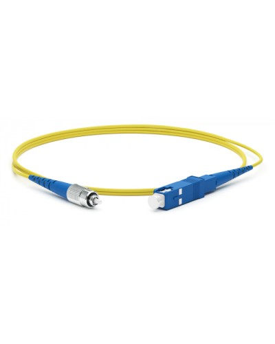 Патч-корд волоконно-оптический Hyperline FC-S2-9-LC/UR-SC/UR-H-30M-LSZH-YL в Хасавюрте Патч-корды оптические Pintop.ru