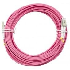 Шнур оптический duplex LC-LC 50/125 mm OM4 15м LSZH Cabeus FOP-50-OM4-LC-LC-15m