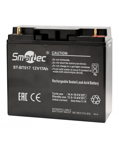 Аккумулятор Smartec ST-BT017 в Хасавюрте Электротехническое оборудование Pintop.ru
