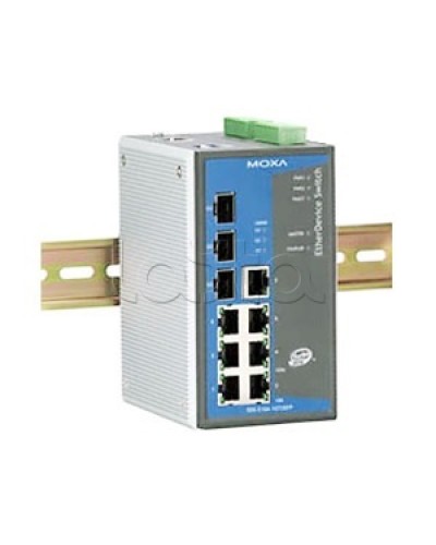Коммутатор управляемый промышленный 10-портовый Moxa EDS-510A-3SFP в Хасавюрте Коммутаторы Pintop.ru