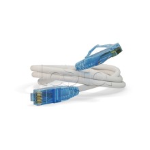 Патч-корд U/UTP Hyperline PC-LPM-UTP-RJ45-RJ45-C6-1.5M-LSZH-WH