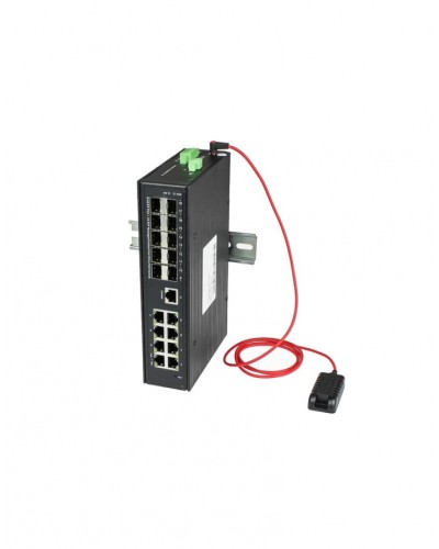 Промышленный управляемый (L2+) Ultra PoE коммутатор NST NS-SW-8G10GX-SPL/IM в Хасавюрте Коммутаторы Pintop.ru