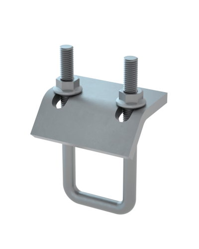 Зажим балочный усиленный 41 62-82 М10 КМ-Профиль (ZBU41 62-82 M10) в Хасавюрте Крепеж Pintop.ru