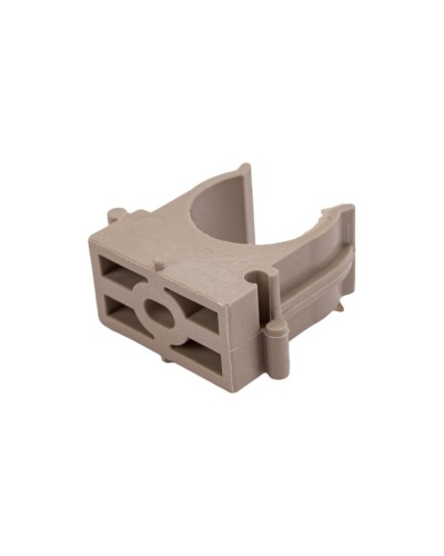 Крепёж-клипса для труб ø20 мм, серая (100 шт/уп)Rexant (28-0120-2) в Хасавюрте Держатели, клипсы, скобы Pintop.ru