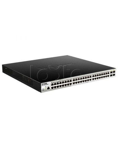 Управляемый L2 коммутатор D-Link DGS-1210-52MPP/ME/B3A в Хасавюрте Коммутаторы Pintop.ru