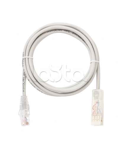 Коммутационный шнур NIKOMAX NMC-PC2UD05E-050-C-GY в Хасавюрте Патчкорды (медные) Pintop.ru