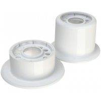 Спецавтоматика Устройство углубленного монтажа водяных оросителей (L28 мм) белый (RAL 9016), пластиковый держатель с отверстиями