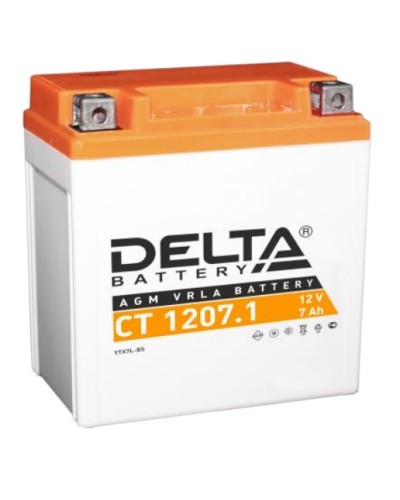 Аккумулятор АКБ 12 - 7 Delta CT 1207.1 в Хасавюрте Электротехническое оборудование Pintop.ru