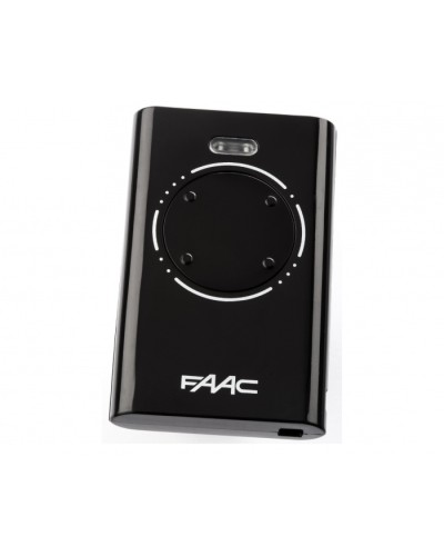 Брелок-передатчик 4-канальный Faac 7870081 (черный) в Хасавюрте Устройства радиоуправления для шлагбаумов и автоматики Pintop.ru