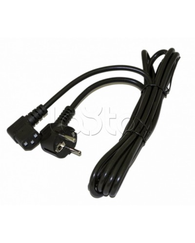 Кабель питания монитор-компьютер Hyperline PWC-IEC13A-SHM-3.0-BK в Хасавюрте Патч-корды и пигтейлы Pintop.ru