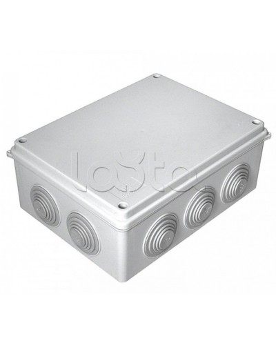 Коробка распределительная для о/п безгалогенная (HF) атмосферостойкая 260х175х90 б/г (7шт/кор) Промрукав (40-03315) в Хасавюрте Распределительные коробки Pintop.ru