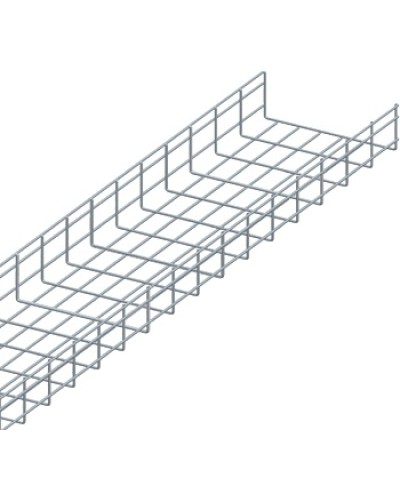 Лоток проволочный 100х400мм, Ф3.8мм, оцинкованный (3 м) LANMASTER LAN-MT100x400-3.8EZ в Хасавюрте Кабельные лотки Pintop.ru