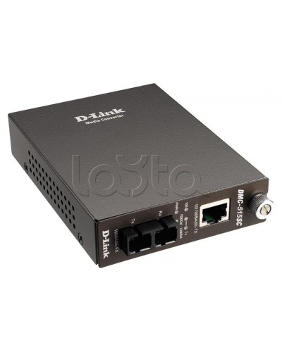 Медиаконвертер D-Link DMC-515SC/D7A в Хасавюрте Медиаконвертеры Pintop.ru