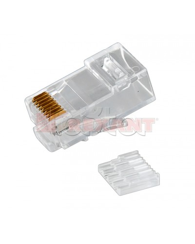 Джек штекер 8Р8С CAT 5e экран (5шт/уп) PROCONNECT 05-1023-9 в Хасавюрте Коннекторы Pintop.ru